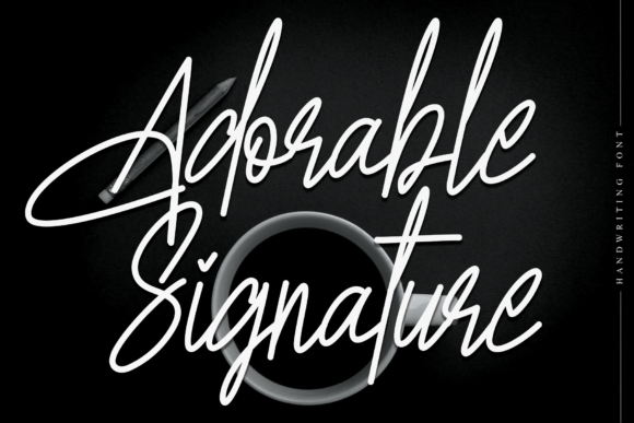 Adorable Signature Font Review
