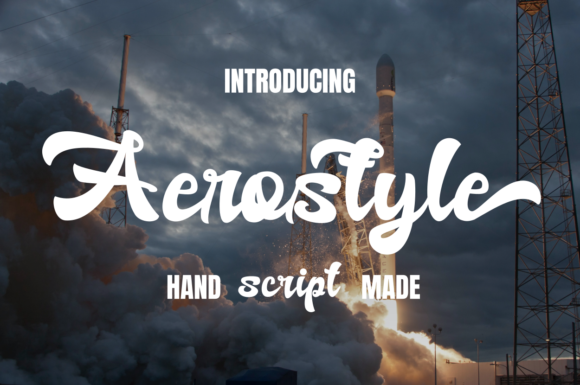 Aerostyle: A Premium Handwritten Font for Scroll-Stopping Campaigns