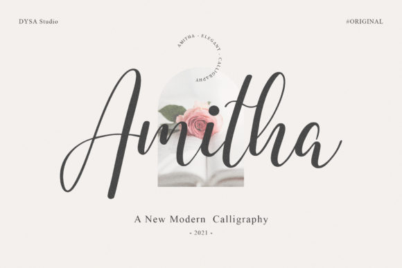 Amitha: A Handwritten Font That Makes Your Campaign Stand Out