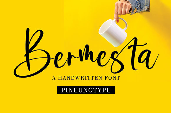 Bermesta: A Handwritten Font That Feels Like Home