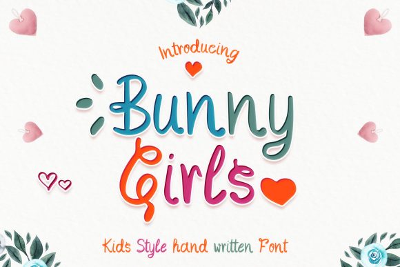 Bunny Girls: A Friendly Handwritten Font for Small Business Charm