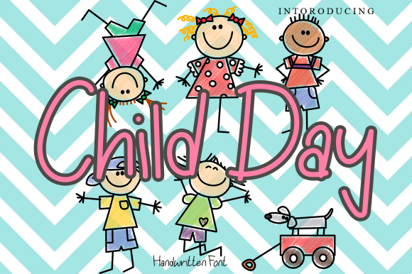Child Day: A Fresh Handwritten Font for Real Small Business Branding