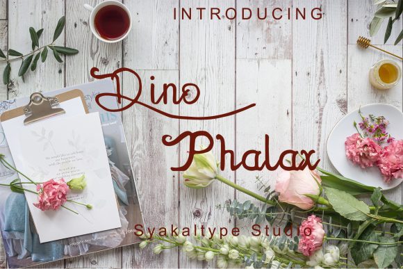 Dhino Phalax: A Stylish Font for Business Branding