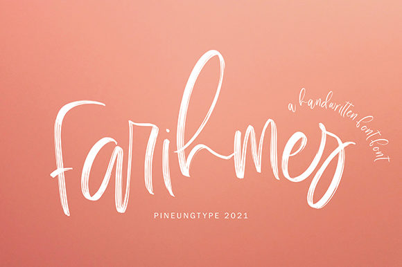 Fahrimes: A Luxurious Handwritten Font