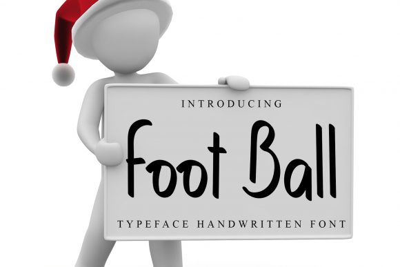 Foot Ball: A Whimsical Script Font for Editorial Charm