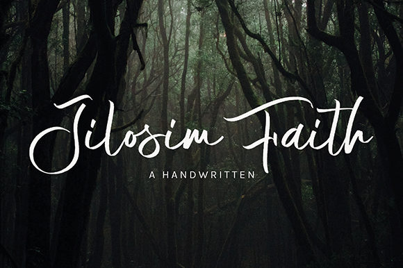 Jilosim Faith: A Romantic Script Font