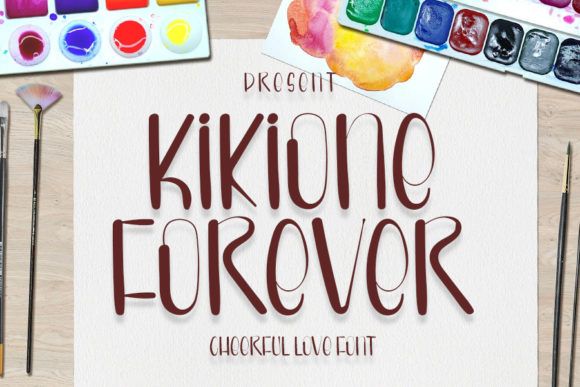 Kikione Forever: A Whimsical Font for Marketing