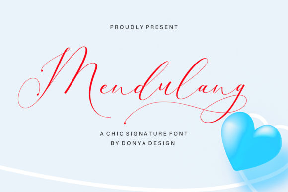 Mendulang: A Handwritten Font That Makes Your Brand Feel Thoughtful & Luxe