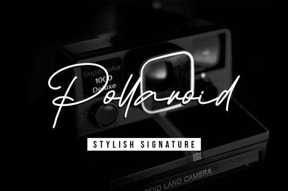 Pollaroid Script Font for Handmade Labels & Printables