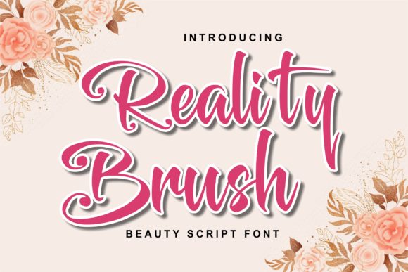 Reality Brush: A Joyful Handwritten Font for Digital Branding