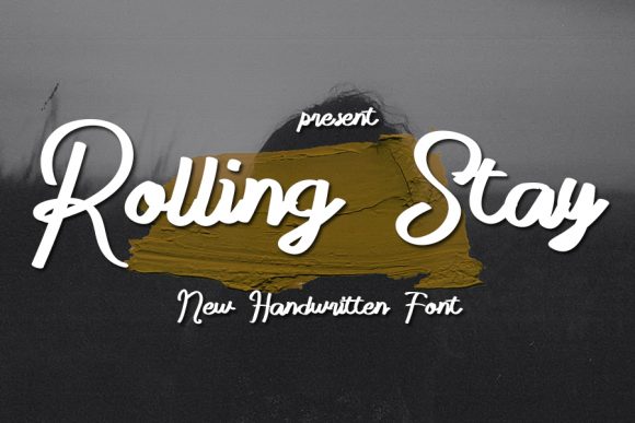 Rolling Stay: A Handwritten Font That Earns Its Place in Real Campaigns
