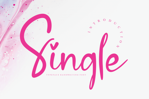 Single: A Jolly & Elegant Script Font for Handmade Creators