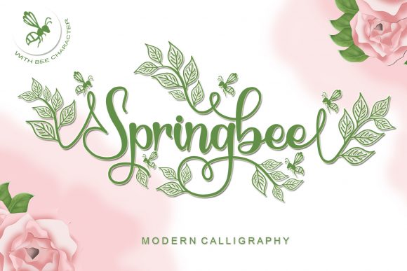 Springbee: A Refined Script Font for Digital Branding