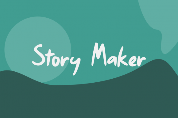 Story Maker: A Handwritten Font That Feels Like a Conversation