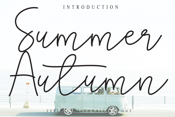 Summer Autumn: A Warm, Flexible Handwritten Font for Branding