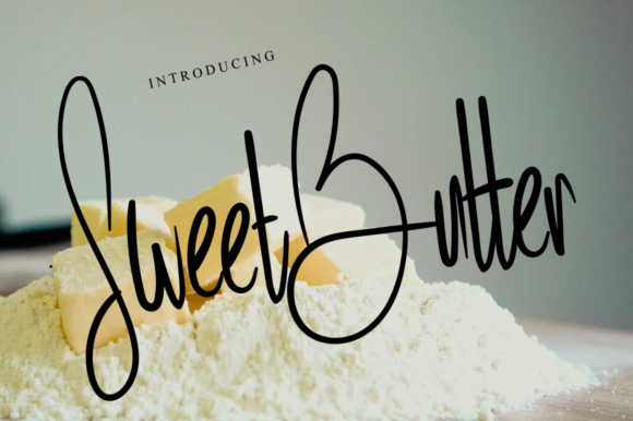 Sweet Butter Font for Business