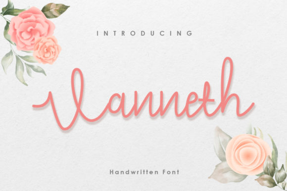 Vanneth: A Delicate Handwritten Font for Crafters & Sellers