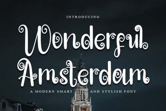 Wonderful Amsterdam Font for Business